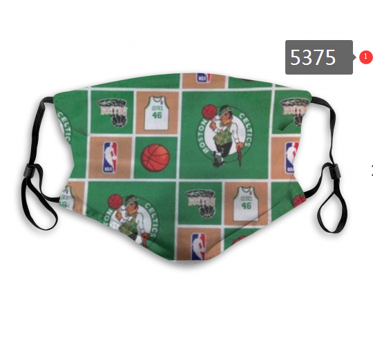 2020 NBA Boston Celtics #6 Dust mask with filter